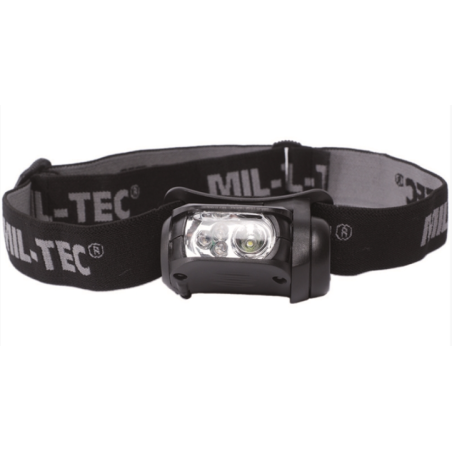 Lampe frontale LED 4 couleurs