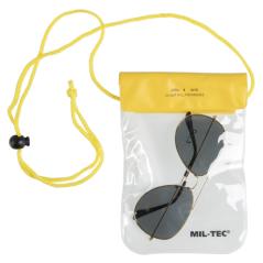 Pochette de poitrine waterproof jaune