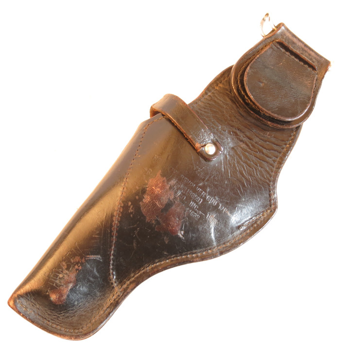 Etui cuir revolver US army Vietnam ref et 449