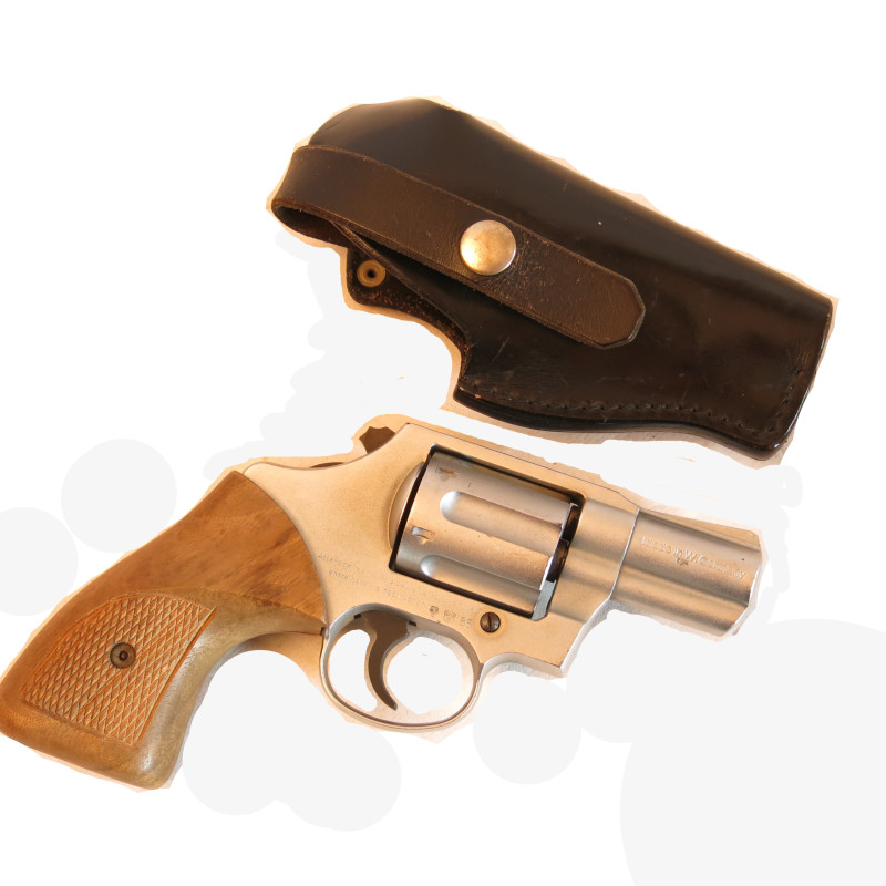 Etui cuir revolver US army Vietnam ref et 479
