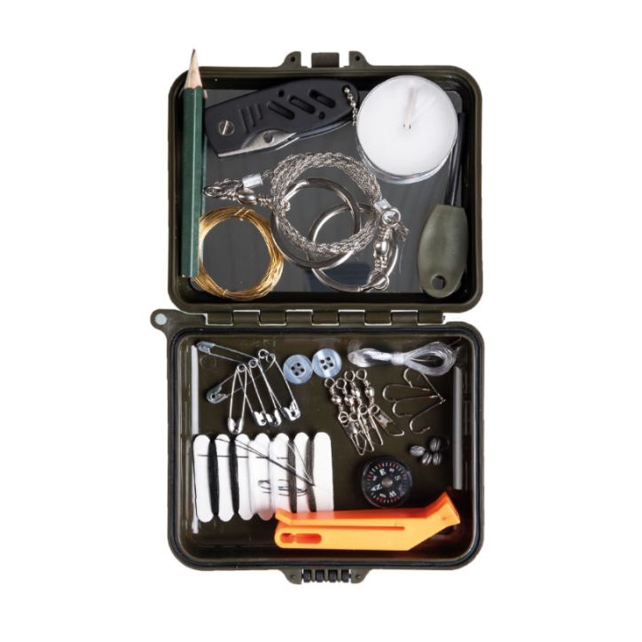 Kit de survie avec sa mallette