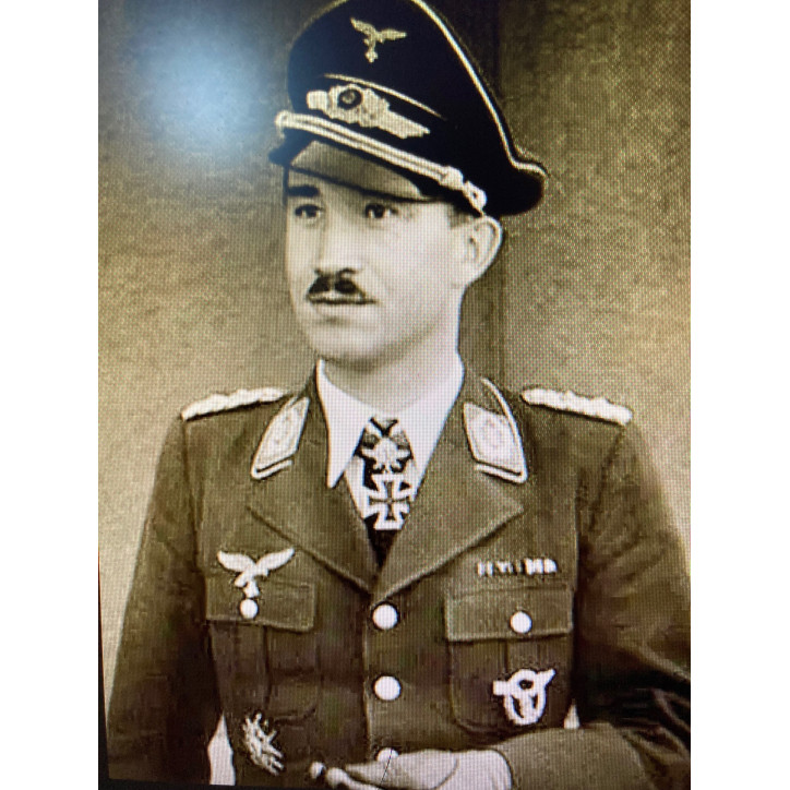 Medaille Commemorative Adolph Galland vol MESSERSCHMITT 262.ref bo 93 