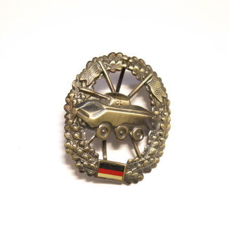 Insigne de casquette Bundeswehr auto mitrailleuse  ref B