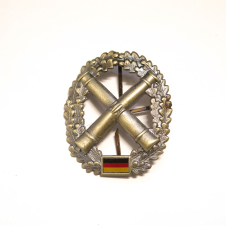 Insigne de casquette Bundeswehr artillerie  ref bo 115 bis