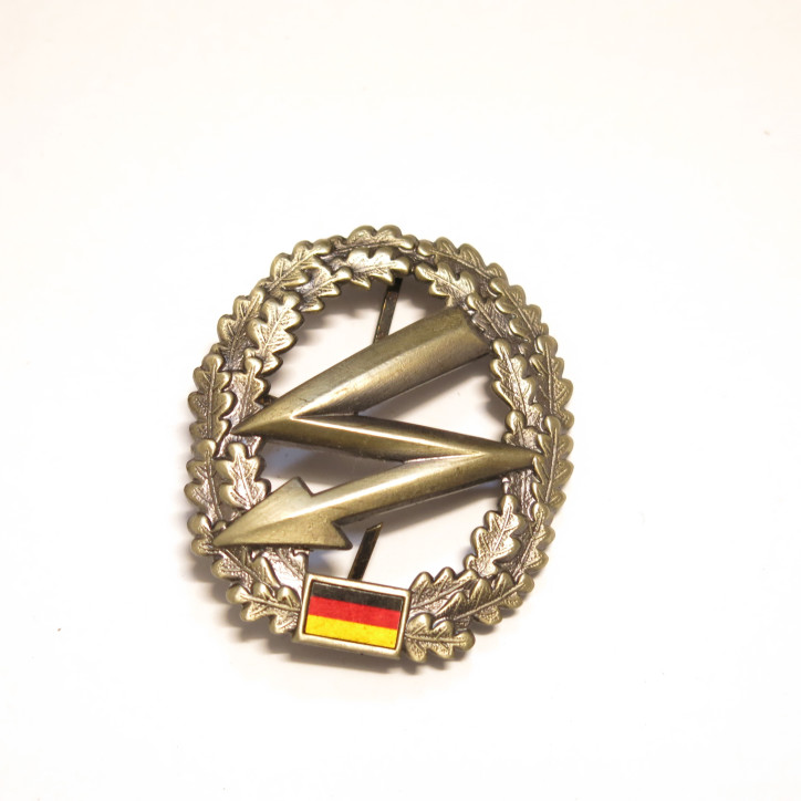 Insigne de casquette Bundeswehr transmission ref bo 115 bis