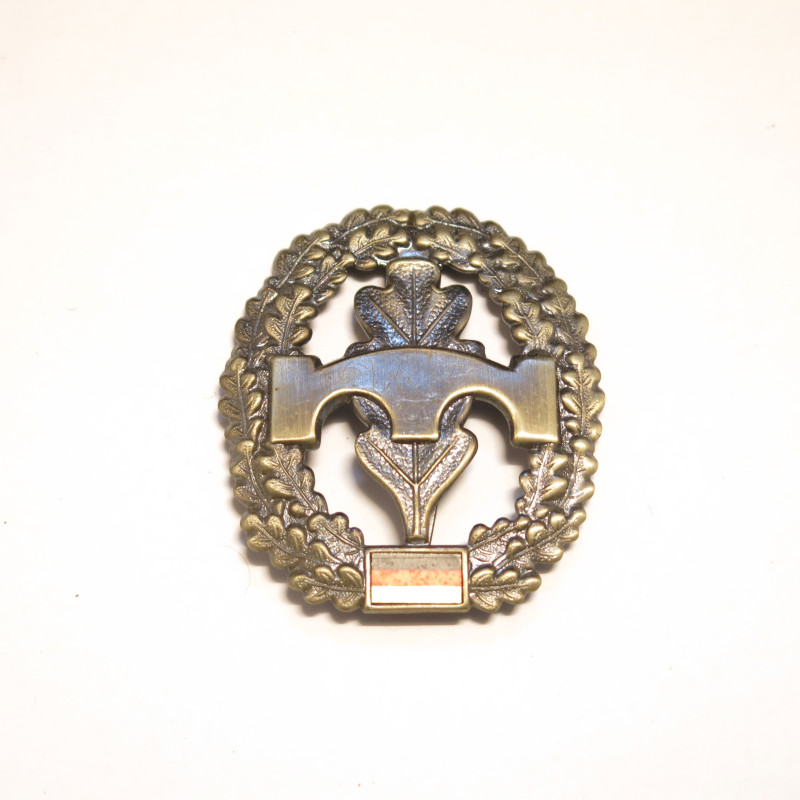 Insigne de casquette Bundeswehr pionnier  ref bo 115 bis