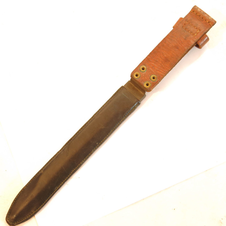 Fourreau gainé cuir  baionnette Mas 49/56 ref ba 458