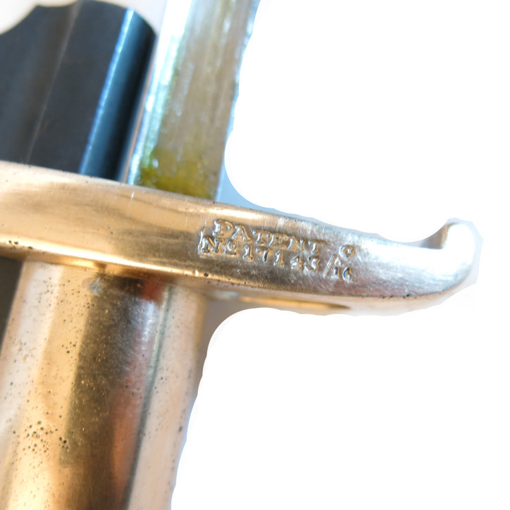 Baïonnette revolver Webley Pritchard pour webley 455 