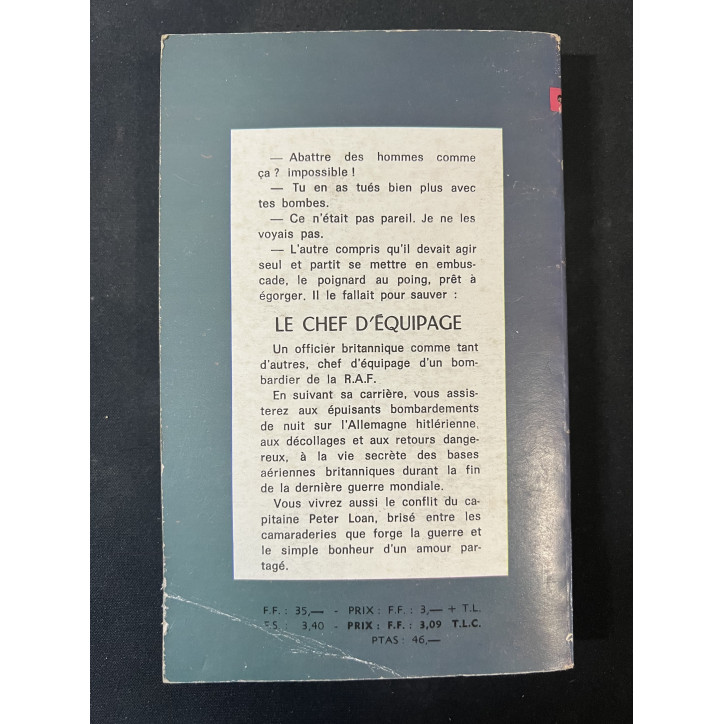 Livre Chef d'équipage : 1943 Les bombardiers de la R.A.F.de Gunther Rokk
