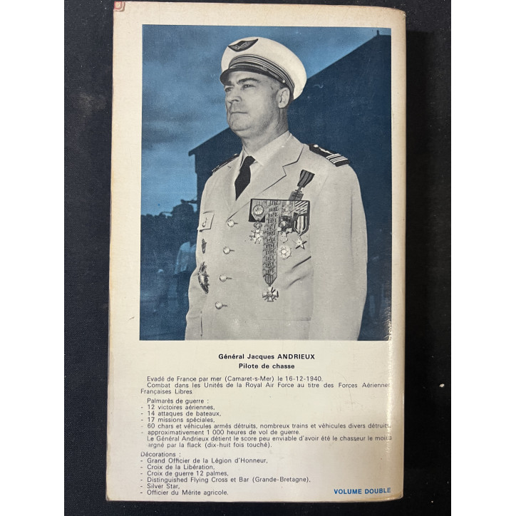 Livre Le Ciel et l'Enfer : France libre 1940-1945 du Gen J. Andrieux