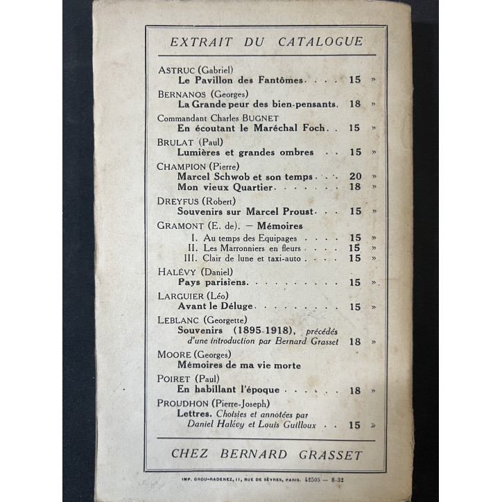 Livre La pluie de sang : Nouveaux souvenirs 1914-1918 de Léon Daudet