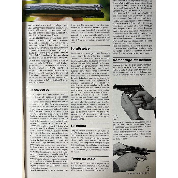 Revue L'armateur d'armes No72 : test beretta sur le terrain