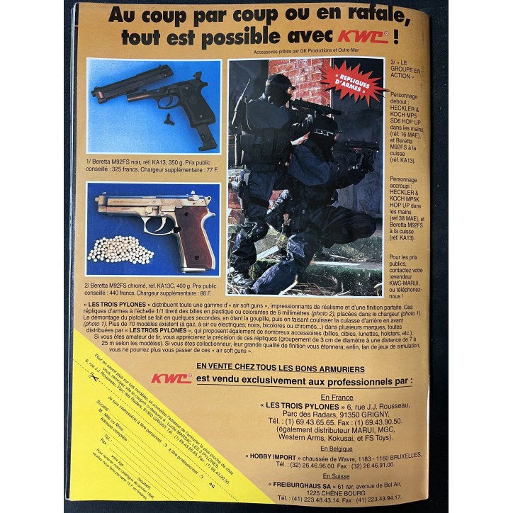 Revue Commando : Les armes préférées du Capitaine Barril