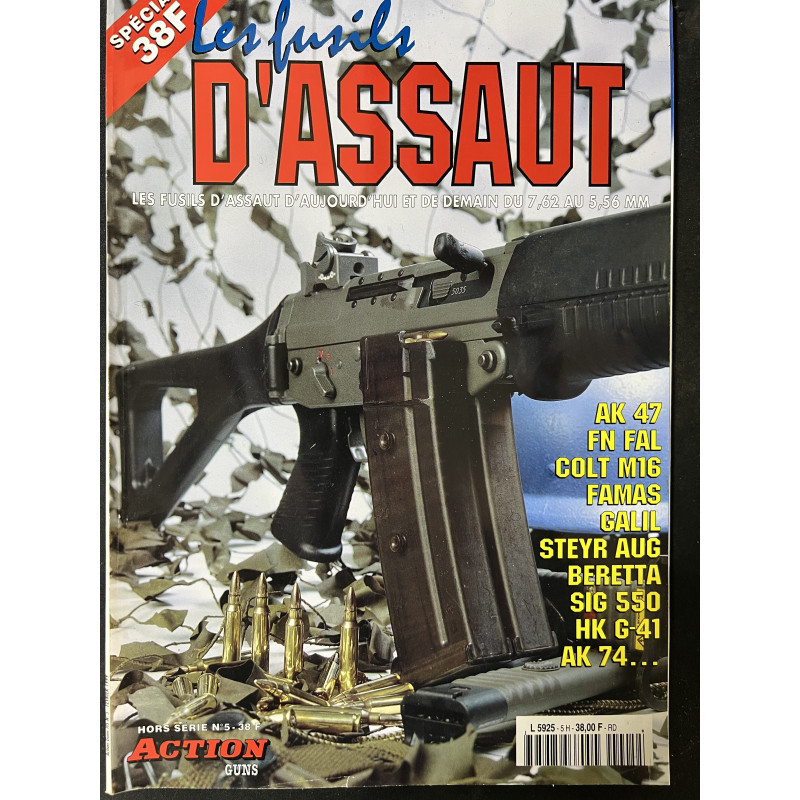 Revue Les fusils d'Assaut Hors Série No5 : Les fusils d'assaut d'aujourd'hui et de demain du 7.62 au 5.56mm