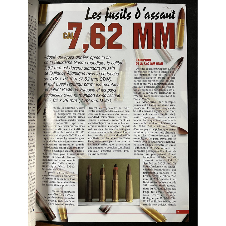 Revue Les fusils d'Assaut Hors Série No5 : Les fusils d'assaut d'aujourd'hui et de demain du 7.62 au 5.56mm