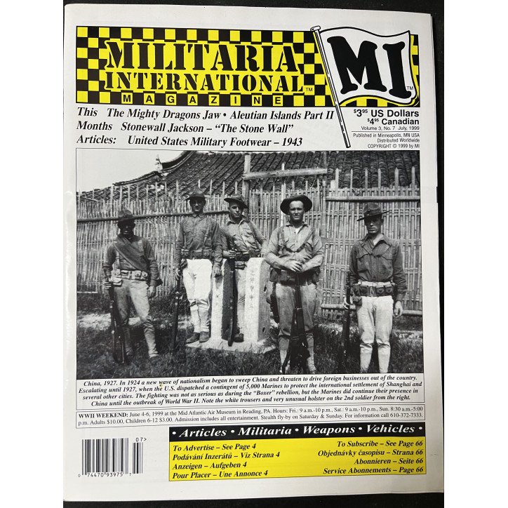 Revue Militaria International Vol 3, No7