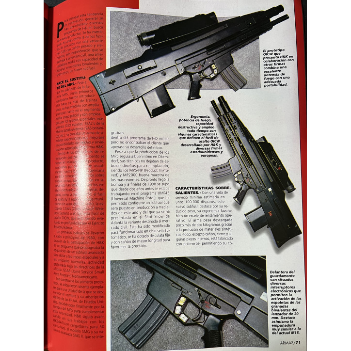Revue Armas No25 : Las armas de porter, S&W 99 etc.