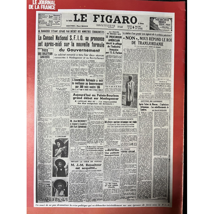 Revue Le journal de la France No 115 : La France retrouve Le Tour, Robic