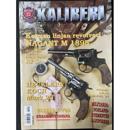 Revue Kaliberi : Kolmen linjan revolveri NAGANT M 1895