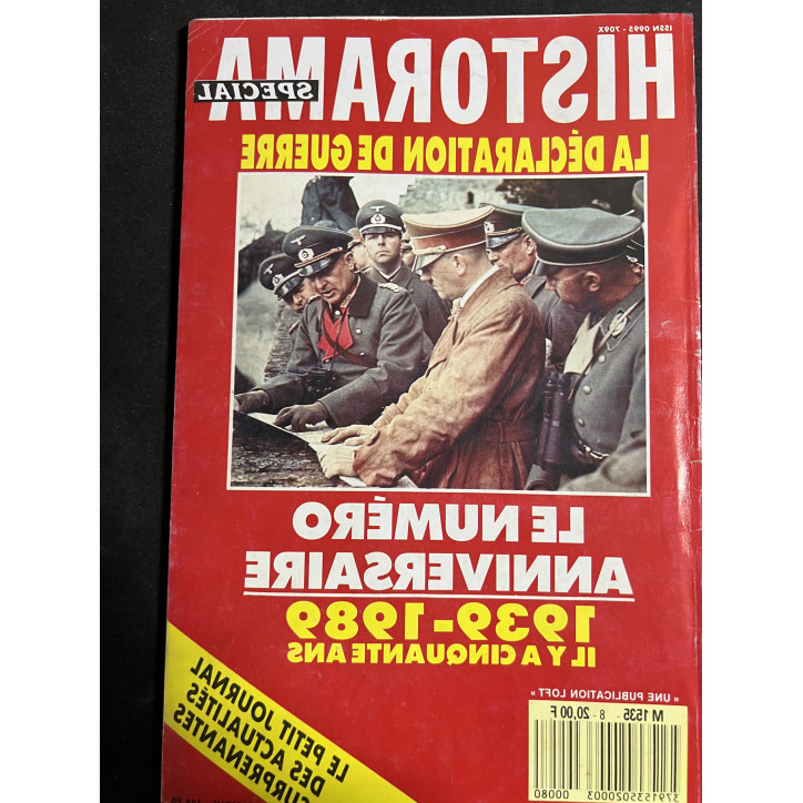 Livre Historama Spécial : La déclaration de guerre