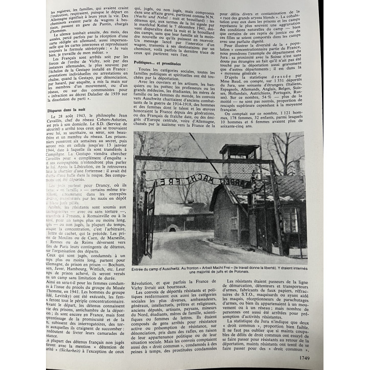 Revue La seconde Guerre mondiale No88 : Camps de déportation pour les français