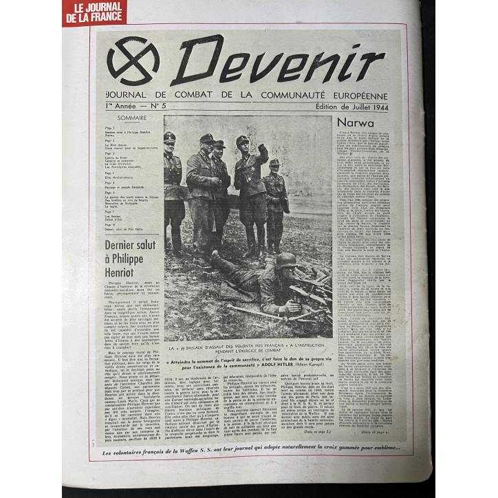 Le Journal de la France No 89 L.V.F : Fin de l'aventure