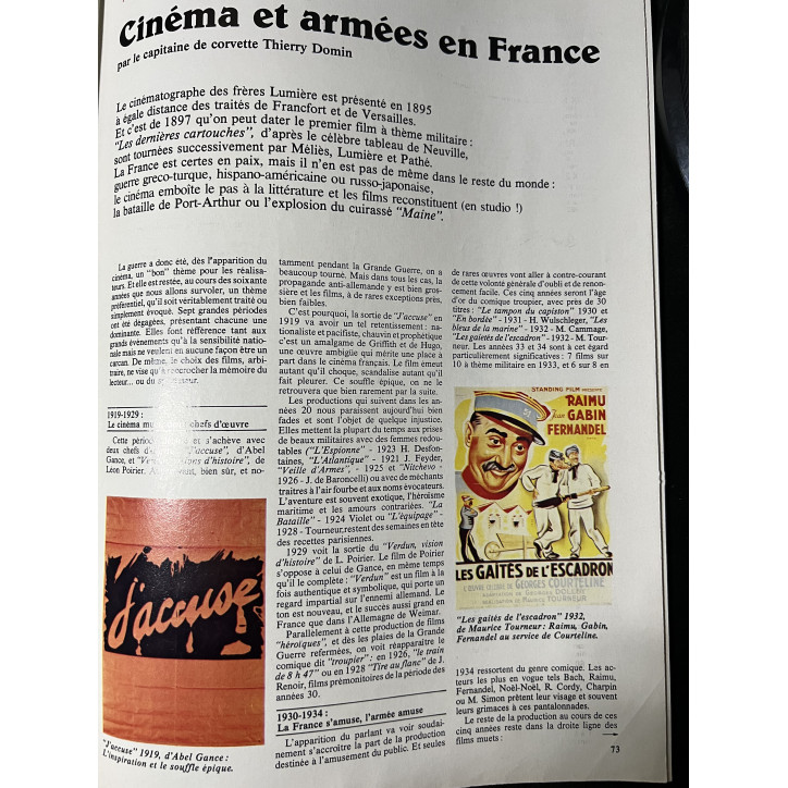 revue Armées d'aujourd'hui No 59 : Le feu du ciel
