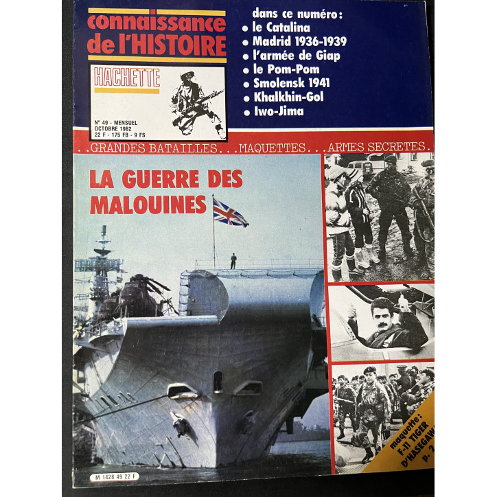 Revue Connaissance de l'histoire No 49 : La guerre des malouines 