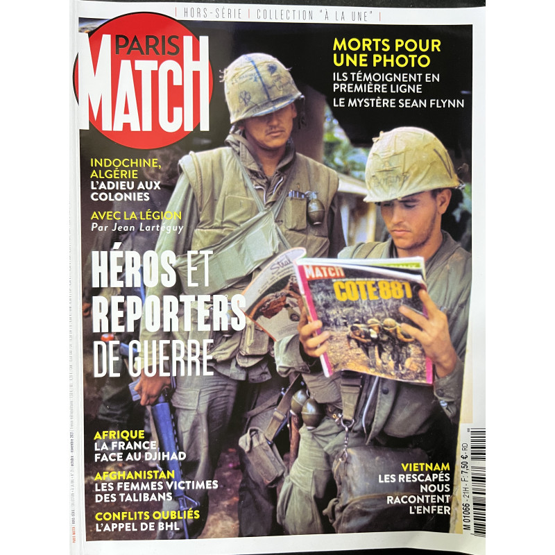 Revue  Paris Match Hors Série : Héros et Reporters de guerre