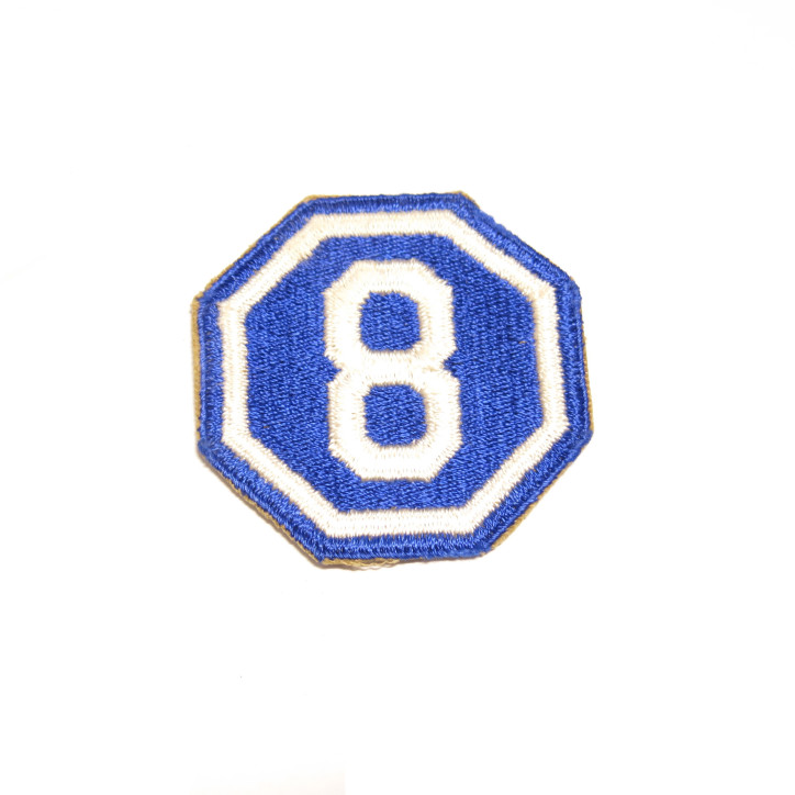 1Insigne tissu 8th  Army Corps 39/45 ref bo 132