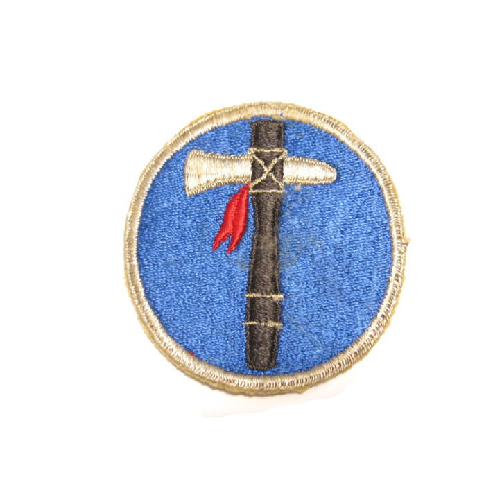 Insigne tissu 19th  Army Corps new 39/45 ref bo 132