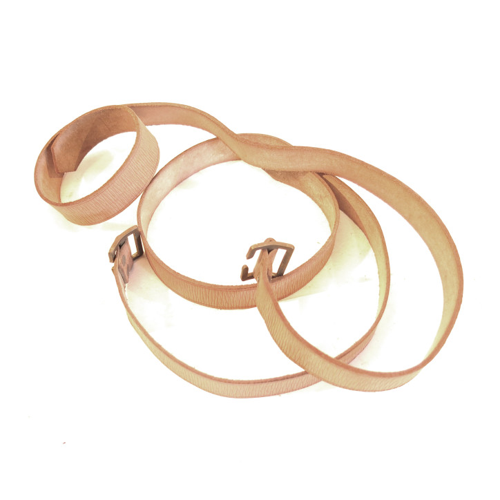 Paire de sangles cuir Anglaise ref cu445