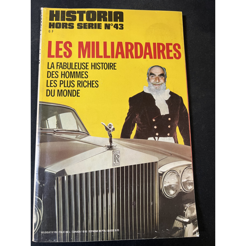 Revue Historia Hors Série No 43 : Les milliardaires