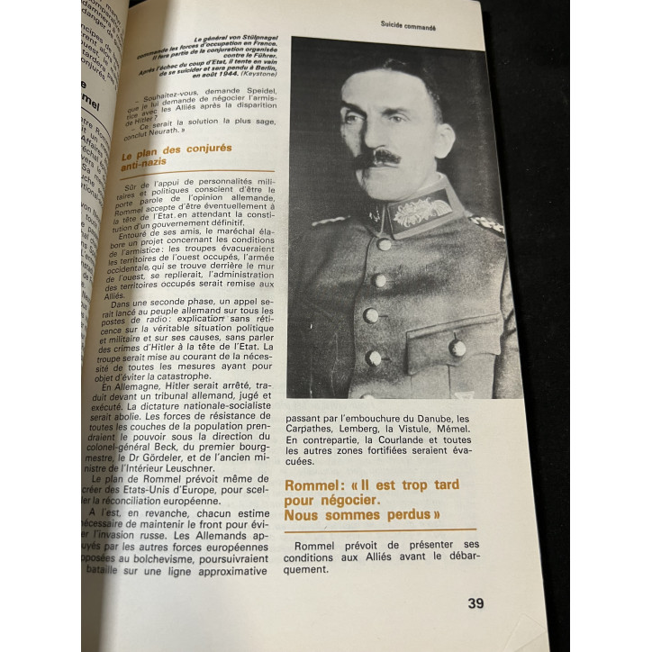 Revue Historama No 315 : Le suicide commandé de Rommel