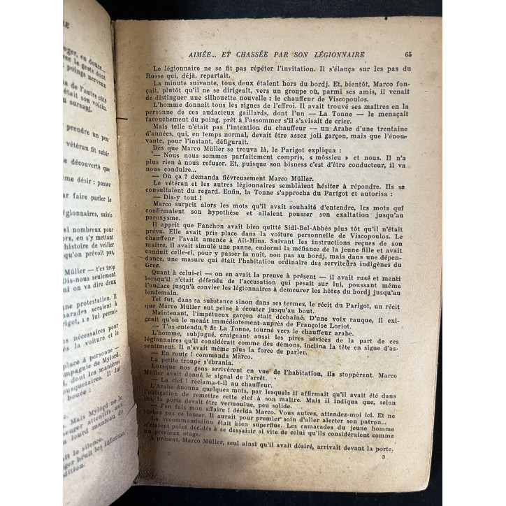 Libre Aimée... et chassée par son légionnaire de Marcel Priolet