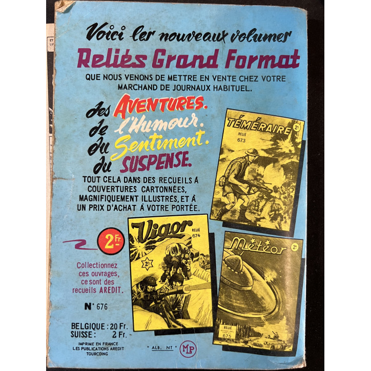 BD Recueil Ray Halcotan  relié No 676