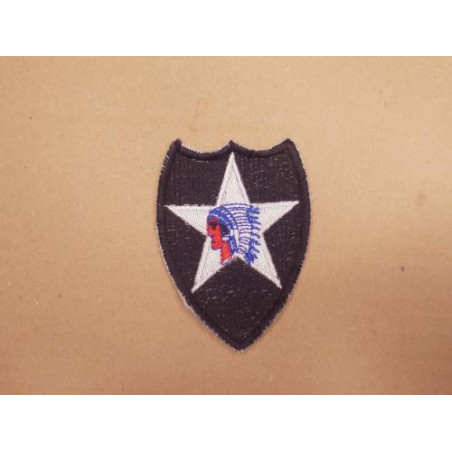 Patch US  2nd infantry division Indian head  Corée petit mod