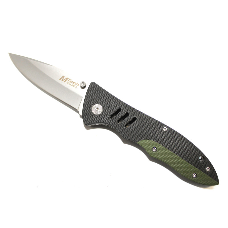 Couteau pliant MTech USA avec poigne antidérapante