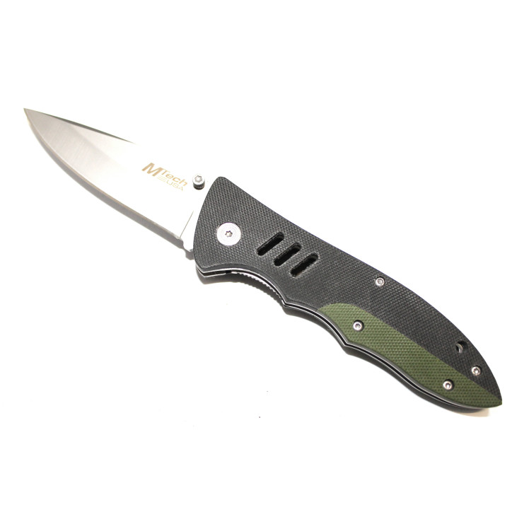Couteau pliant MTech USA avec poigne antidérapante