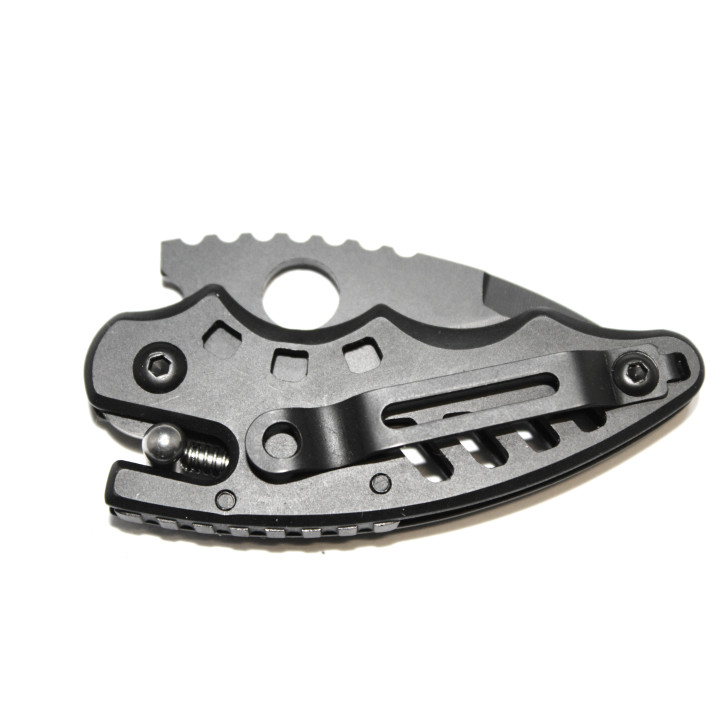 Couteau pliant Columbia SR avec manche gravé