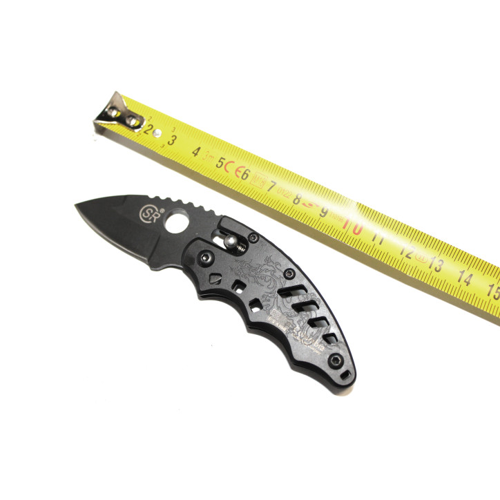 Couteau pliant Columbia SR avec manche gravé