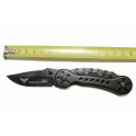 Couteau pliant Columbia noir style chaine moto