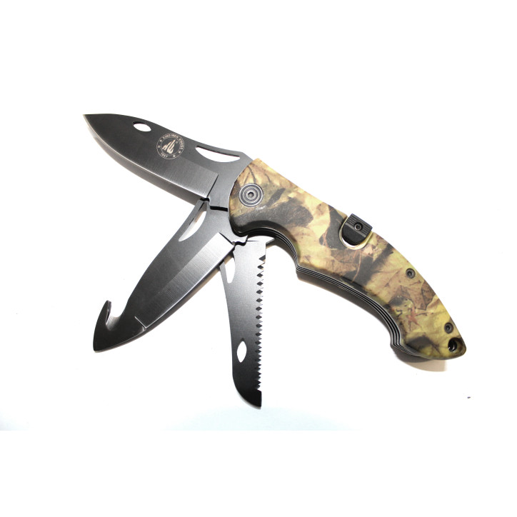 Couteau pliant Multifonctions Xingwen forest camouflage