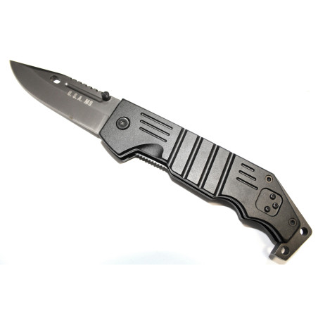 Couteau pliant USA M9 cranté