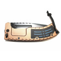 Couteau pliant Columbia Scorpion King Edition spéciale cuivré