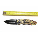 Couteau pliant Smith&Wesson ExtremeOps forest camouflage manche arrondie