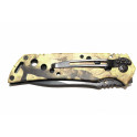 Couteau pliant Smith&Wesson ExtremeOps forest camouflage manche droit