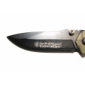 Couteau pliant Smith&Wesson ExtremeOps forest camouflage manche droit