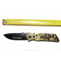 Couteau pliant Smith&Wesson ExtremeOps forest camouflage manche droit