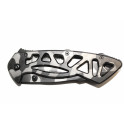 Couteau pliant Buck camouflage noir et métal